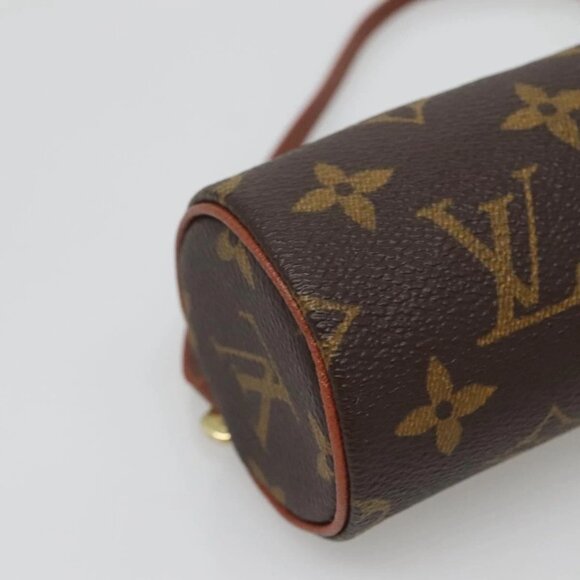 LOUIS VUITTON Monogram Papillon Pouch LV Auth 142325 - Picture 5 of 16